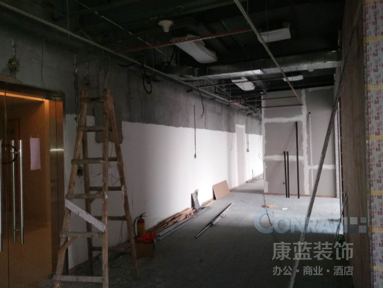 深圳建活貿易香港辦公室裝修現(xiàn)場