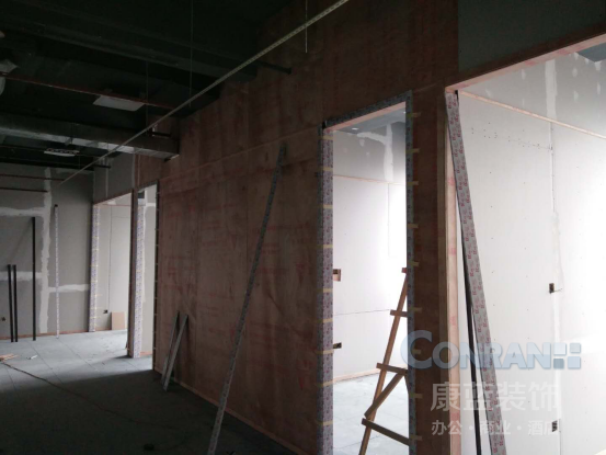 深圳建活貿易香港辦公室裝修現(xiàn)場